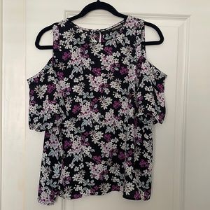 Express floral blouse